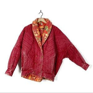 Top Shop Idol Quilt Reversible Oversize Jacket 4/6